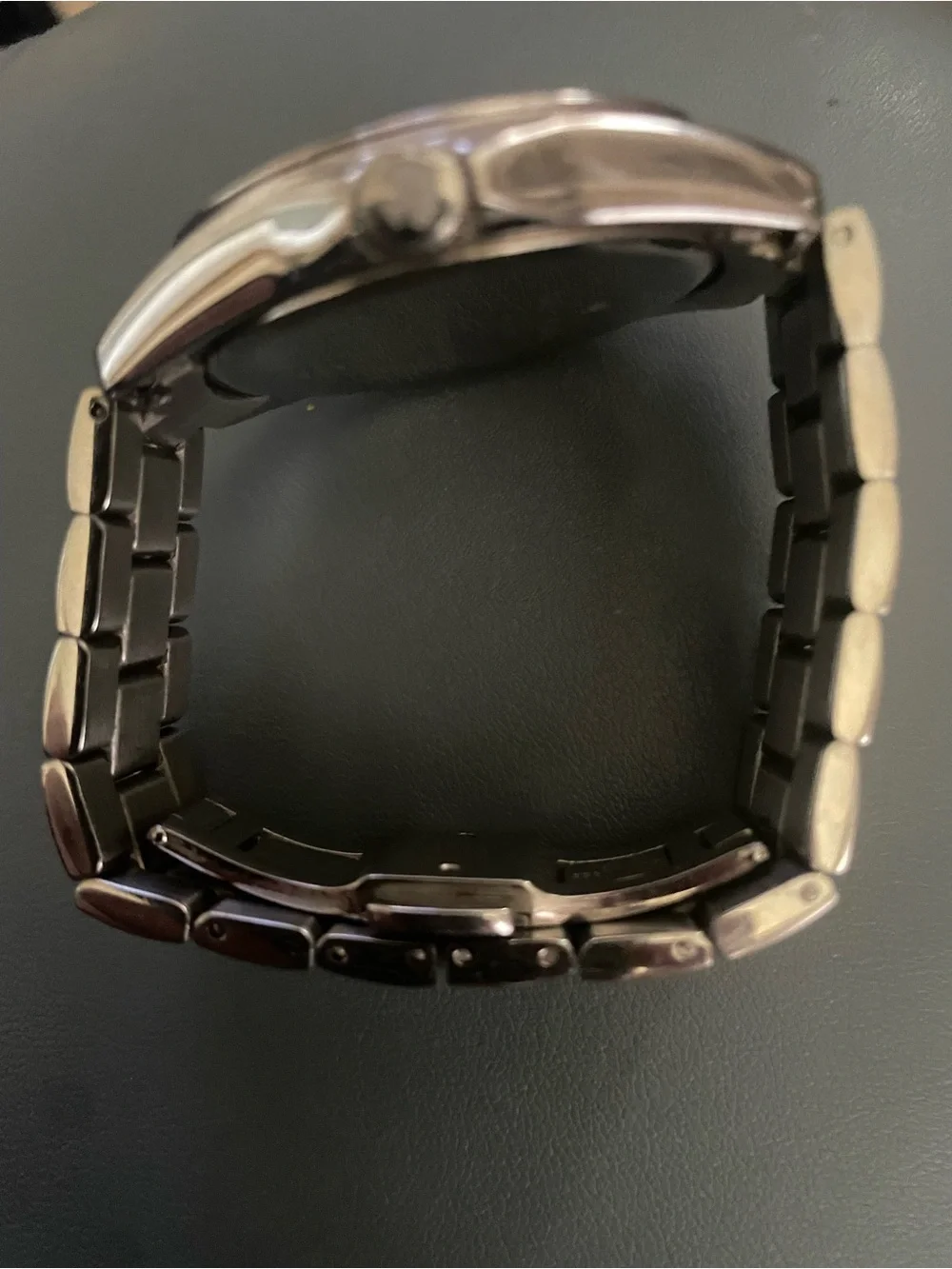 kate spade Silver Stainless Steel Watch with Pink Accents